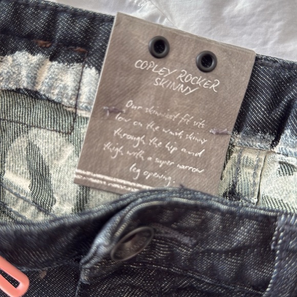 Converse Skinny Blue Jeans size 25W / 33/L - Picture 4 of 7